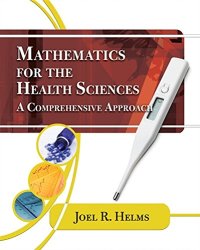 cover of the book Mathematics for Health Sciences: A Comprehensive Approach