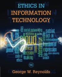 cover of the book Ethics in Information Technology