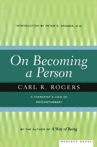 cover of the book On Becoming a Person: A Therapist’s View of Psychotherapy