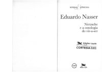 cover of the book Nietzsche e a ontologia do vir-a-ser