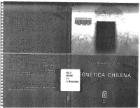 cover of the book Fonética Chilena