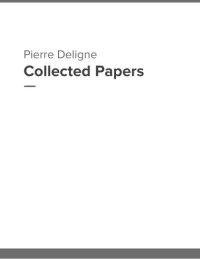 cover of the book Deligne: Collected Papers