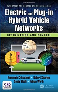 cover of the book Electric and Plug-in Hybrid Vehicle Networks: Optimization and Control