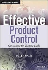 cover of the book Effective product control controlling for trading desks