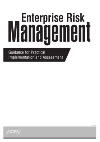 cover of the book Enterprise Risk Management