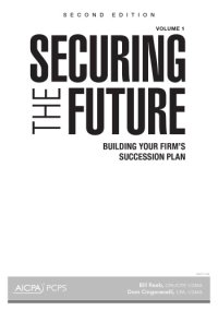 cover of the book Building your firm's succession plan