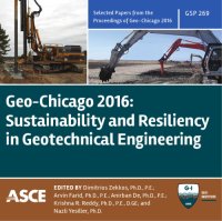 cover of the book Geo-Chicago 2016 : Sustainability and Resiliency in Geotechnical Engineering