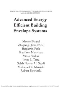 cover of the book Advanced energy efficient building envelope systems