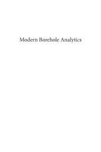 cover of the book Modern borehole analytics : annular flow, hole cleaning, and pressure control