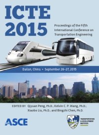 cover of the book ICTE 2015 : proceedings of the Fifth International Conference on Transportation Engineering : September 26-27, 2015, Dalian, China