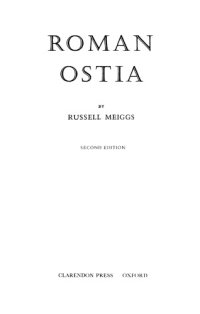 cover of the book Roman Ostia