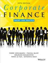 cover of the book Corporate finance : theory and practice