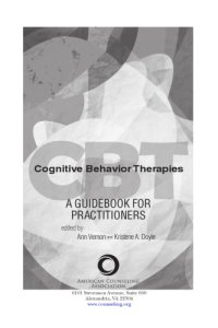 cover of the book Cognitive behavior therapies : a guidebook for practitioners