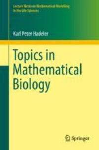 cover of the book  Topics in Mathematical Biology