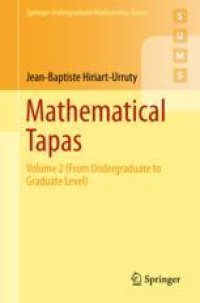 cover of the book  Mathematical Tapas: Volume 2 (From Undergraduate to Graduate Level)