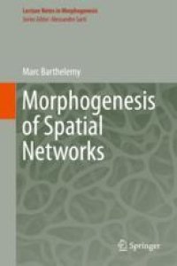 cover of the book  Morphogenesis of Spatial Networks