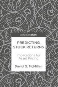 cover of the book  Predicting Stock Returns: Implications for Asset Pricing