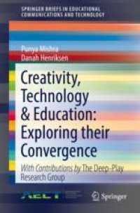 cover of the book  Creativity, Technology & Education: Exploring their Convergence