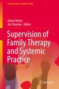 cover of the book  Supervision of Family Therapy and Systemic Practice