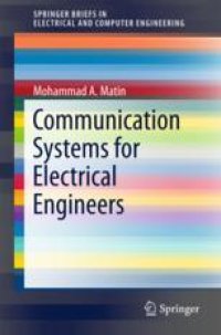 cover of the book  Communication Systems for Electrical Engineers 