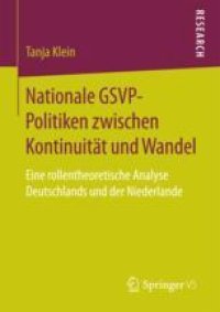 cover of the book  Nationale GSVP-Politiken zwischen Kontinuität und Wandel: Eine rollentheoretische Analyse Deutschlands und der Niederlande