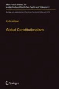 cover of the book  Global Constitutionalism: A Socio-legal Perspective