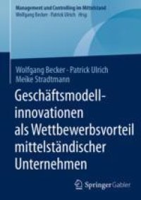 cover of the book  Geschäftsmodellinnovationen als Wettbewerbsvorteil mittelständischer Unternehmen