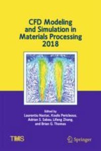 cover of the book  CFD Modeling and Simulation in Materials Processing 2018