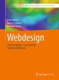 cover of the book Webdesign: Interfacedesign - Screendesign - Mobiles Webdesign