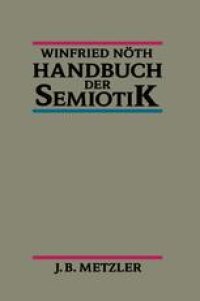 cover of the book Handbuch der Semiotik