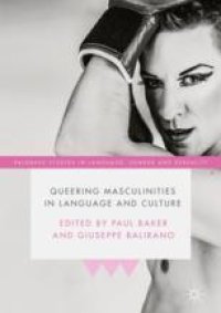 cover of the book Queering Masculinities in Language and Culture