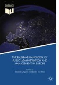 cover of the book The Palgrave Handbook of Public Administration and Management in Europe