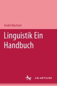 cover of the book Linguistik: Ein Handbuch