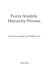 cover of the book Fuzzy Analytic Hierarchy Process