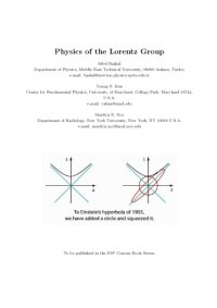 cover of the book Physics of the Lorentz Group