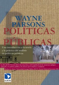 cover of the book Políticas públicas: una introducción a la teoría y la práctica del análisis de politicas públicas