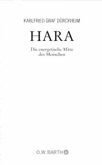 cover of the book Hara - Die Energetische Mitte des Menschen