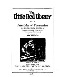 cover of the book Principles of Communism