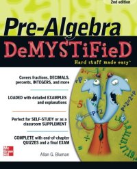 cover of the book Pre-Algebra DeMYSTiFieD, Second Edition