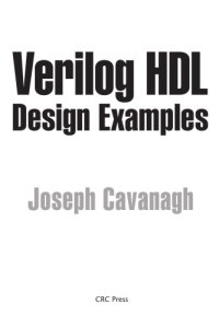 cover of the book Verilog HDL Design Examples