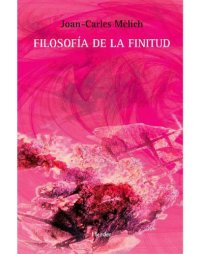 cover of the book Filosofía de la finitud