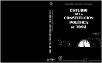 cover of the book Estudio de la Constitucion Politica de 1993. Tomo III