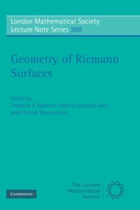 cover of the book Geometry of Riemann Surfaces