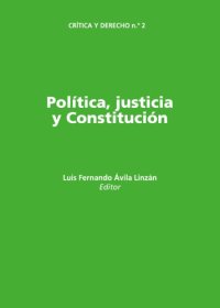 cover of the book Política, Justicia y Constitución