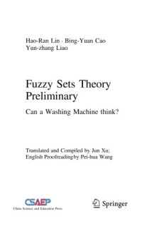 cover of the book Fuzzy Sets Theory Preliminary