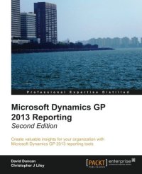 cover of the book Microsoft Dynamics GP 2013 Reporting, Second Edition