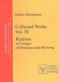 cover of the book Realism: A Critique of Brentano and Meinong