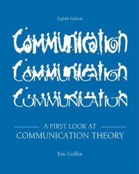 cover of the book A first look at communication theory