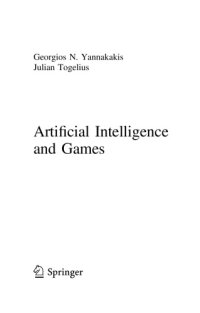 cover of the book Artificial Intelligence and Games