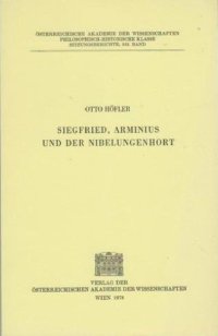 cover of the book Siegfried, Arminius und der Nibelungenhort